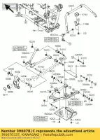 390070337, Kawasaki, Brazo-susp, rr, lwr, lh kawasaki kvf650 4x4 brute force 650 4x4i , Nuevo