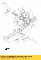 944181960100, Yamaha, cerchio (1.85-19) yamaha yz 125 250 1999 2000 2001 2002 2004 2005 2008, Nuovo