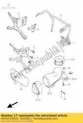 Qui puoi ordinare giunto, aria int. R da Suzuki , con numero parte 9445533E00: