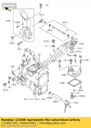 Here you can order the lever,release lock klf300-c1 from Kawasaki, with part number 131681395: