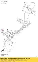 Here you can order the washer 6. 5x18x1 from Suzuki, with part number 0916006056: