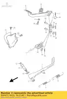 0944313025, Suzuki, primavera, interiore suzuki vs intruder glu gl glf glp vs750fp vs800gl vs600 vs800 600 800 750 , Nuovo