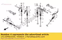 14120MEG000, Honda, arbre à cames comp., rr. honda vt 750 2004 2005 2006 2007 2008 2009 2010 2011 2012 2013, Nouveau