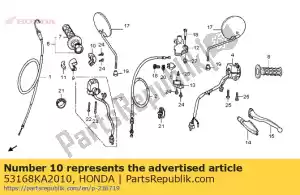 honda 53168KA2010 obudowa, pod przepustnic? - Dół