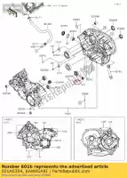 601A6304, Kawasaki, bearing-ball kvf650-a1 kawasaki  brute force kfx kvf 360 650 700 750 2002 2003 2004 2005 2006 2007 2008 2009 2010 2011 2012 2013 2014 2015 2016 2017 2018 2019 2020 2021, New