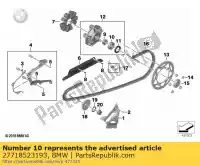 27718523193, BMW, gegroefd kogellager bmw  40 750 850 900 1000 2009 2010 2011 2012 2013 2014 2015 2016 2017 2018 2019 2020 2021, Nieuw