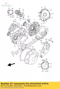 suzuki 8271272J00 fita, protetor - Lado inferior