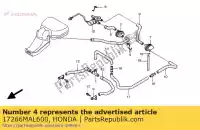 17266MAL600, Honda, ficar, ventilação de ar, fil honda cbr  f cbr600f 600 , Novo