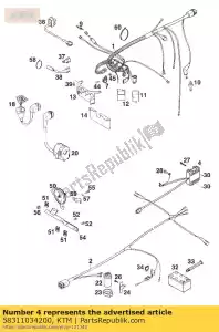 ktm 58311034200 volt. régulateur shindengen 12v - La partie au fond