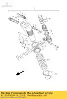 6212035G30, Suzuki, haste, pistão suzuki rm z450 450 , Novo