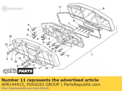 Aprilia AP8144415, Pakking, OEM: Aprilia AP8144415