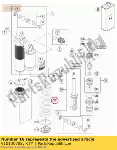 ktm 91010078S mola (59) 170-185 d 14 05 - Lado inferior