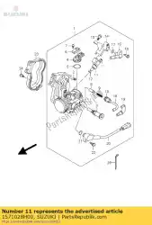 Aqui você pode pedir o conjunto injetor, f em Suzuki , com o número da peça 1571028H00: