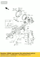 230051124T2, Kawasaki, body-comp-head lamp,p zr1100-a kawasaki zephyr zrx 1100 1200 1992 1993 1994 1995 1996 2001 2003 2004, New