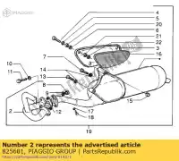 825681, Piaggio Group, Uitlaat     , Nieuw