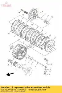 yamaha 905012073500 spr??yna ?ciskana (5g1) - Dół