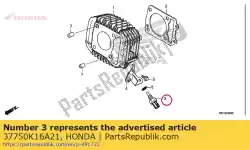 Aquí puede pedir conjunto de sensor, aceite del termostato (mitsubishi) de Honda , con el número de pieza 37750K16A21: