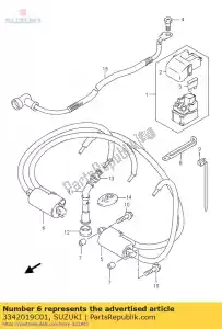 suzuki 3342019C01 bobina assy - Lado inferior