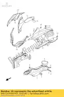 9467147HA0YKY, Suzuki, panel gs500f suzuki gsx r1000z 1000 , Nuevo