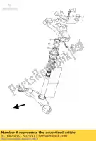 5116626F00, Suzuki, ?ruba (8x40) suzuki gsf gsr gsx vl vzr 125 250 600 650 1400 1800 2000 2001 2002 2003 2004 2005 2006 2007 2008 2009 2010, Nowy