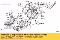 50328HN2000, Honda, stay, fuse coupler honda trx500fa fourtrax foreman trx350fe 4x4 es trx400fa rancher at foretrax rubicon rubican trx500fe trx500fpa wp trx250tm trx250tm1 500 350 400 250 , New