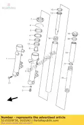 Here you can order the damper assy,fro from Suzuki, with part number 5110320F30: