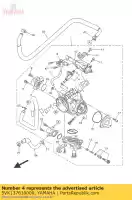 5VK137610000, Yamaha, injecteur assy yamaha  mt xt yfm 660 700 2004 2005 2006 2007 2008 2009 2010 2011 2012 2013 2014 2015 2016 2017 2018 2019 2020 2021, Nouveau