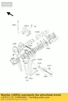 120531115, Kawasaki, corrente-guia, upp zx900-a1 kawasaki gpz gtr zl 750 900 1000 1985 1986 1987 1988 1989 1990 1991 1992 1993 1994 1996 1997 1998 1999 2000 2002 2003, Novo