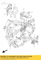 0713010353, Suzuki, boulon suzuki gsx vl vz 750 800 1200 1400 1500 1997 1998 1999 2000 2001 2002 2003 2004 2005, Nouveau