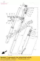 21L231250000, Yamaha, metal, diapositiva 1 yamaha sr 250, Nuevo