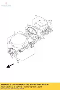 suzuki 4518110FA1 band, seat - Bottom side