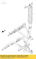 5241007G00YD8, Suzuki, braccio di sospensione suzuki lt z400 quadsport 400 , Nuovo