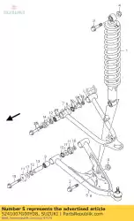 arm, ophanging van Suzuki, met onderdeel nummer 5241007G00YD8, bestel je hier online: