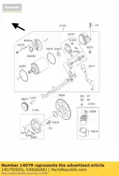 Aquí puede pedir conjunto de soporte, carbono br zx750-f1 de Kawasaki , con el número de pieza 140792055: