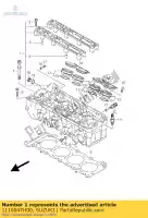 1110047H00, Suzuki, testa in testa, cilindro suzuki gsx r1000 r1000z 1000 , Nuovo