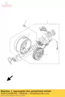 3D6H14000000, Yamaha, Generatore di magneti ac yamaha xt xtr xtx 125, Nuovo