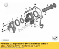 11121726242, BMW, taco - d = 8,5x9mm bmw   750 1000 1100 1200 1250 1984 1985 1986 1987 1988 1989 1990 1991 1992 1993 1994 1995 1996 1997 1998 1999 2000 2001 2002 2003 2004 2014 2015 2016 2017 2018 2019 2020 2021, Nuevo