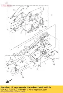 yamaha 904801700500 przelotka - Dół