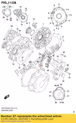 Qui puoi ordinare copertura, magneto da Suzuki , con numero parte 1135118G20: