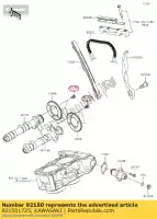 921501725, Kawasaki, Bout klx650-c1 kawasaki  el klx ninja vn z 250 252 300 650 1500 1600 1993 1994 1995 1996 1997 1998 1999 2000 2001 2002 2003 2004 2005 2006 2007 2008 2009 2010 2011 2013 2014 2015 2016 2017 2018 2019 2020 2021, Nieuw