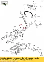 Here you can order the bolt klx650-c1 from Kawasaki, with part number 921501725: