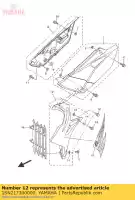 1SN217300000, Yamaha, os?ona boczna komplet 3 yamaha  yz 85 2015 2016 2017 2018 2019 2020 2021, Nowy