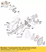 58440026000, KTM, roue libre avant 332008 bls ktm  adventure duke egs enduro exc ktm lc lc4 ls lse mxc rally rallye rxc smc sx sxc sxs xc 250 400 450 520 525 540 620 625 640 660 1996 1997 1998 1999 2000 2001 2002 2003 2004 2005 2006 2007 2008 2009 2010 2011 2012 2020, Nouveau