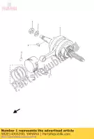 5B2E14000200, Yamaha, vilebrequin assy yamaha vp yp 250 2005 2006 2007 2008 2009 2010 2011 2012 2013 2014 2015 2016, Nouveau