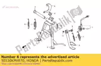 50530KPH970, Honda, Bar comp., side stand honda anf innova  anf125 125 , New