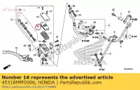 45518MM5006, Honda, plaque, diaphragme honda  cb cbf cbr fjs gl nc nsa nss nt ntv pc st vf vfr vt vtr vtx 250 400 500 600 650 700 750 800 900 1000 1100 1200 1300 1500 1800 1987 1988 1989 1990 1991 1992 1993 1994 1995 1996 1997 1998 1999 2000 2001 2002 2003 2004 2005 2006 2007 2008 2009 2010 20, Nouveau