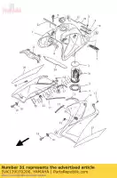 5VK139070200, Yamaha, Pompa del carburante completa Yamaha XT 660 R X Z Tenere ZA, Usato