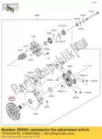 593020078, Kawasaki, sheave-comp, naprawiono kvf750gcf kawasaki  brute force kfx kvf 360 650 700 750 2005 2006 2007 2008 2009 2010 2011 2012 2013 2014 2015 2016 2017 2018 2019 2020 2021, Nowy