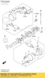 suzuki 3561945C10 zosta?, sygnalizator - Dół