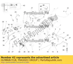 Aquí puede pedir tornillo hexagonal m6x18 de Piaggio Group , con el número de pieza GU98682318: